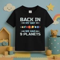 Solar System Astronaut Planets Spaceman Space Dwarf Toddler T-Shirt thumb 3