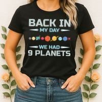 Solar System Astronaut Planets Spaceman Space Dwarf Women's T-Shirt thumb 2