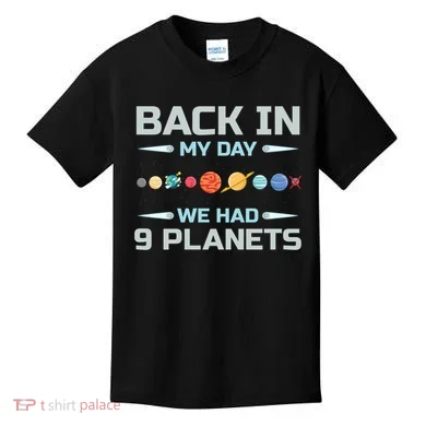 Solar System Astronaut Planets Spaceman Space Dwarf Kids T-Shirt
