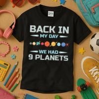 Solar System Astronaut Planets Spaceman Space Dwarf Kids T-Shirt thumb 3
