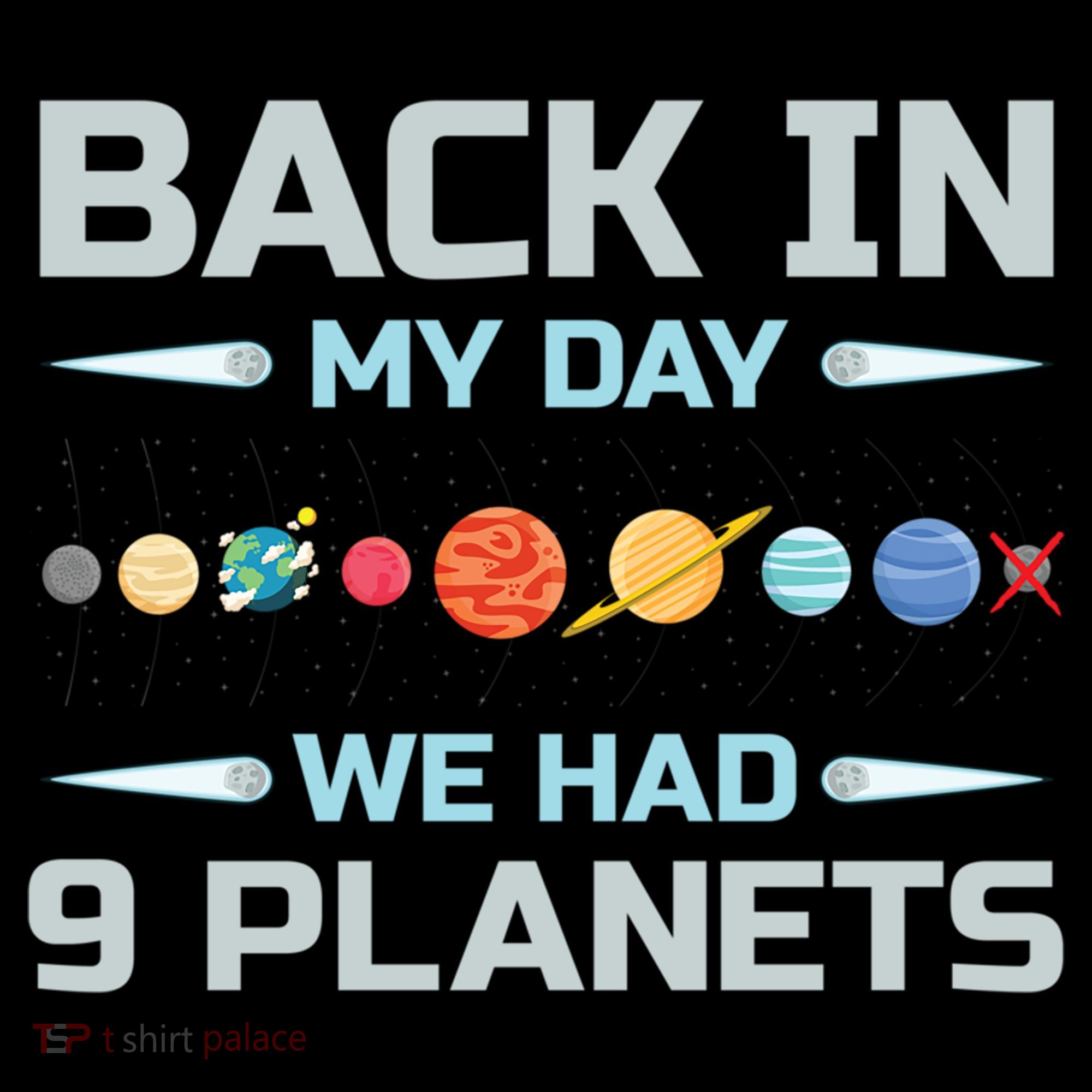 Solar System Astronaut Planets Spaceman Space Dwarf Kids T-Shirt