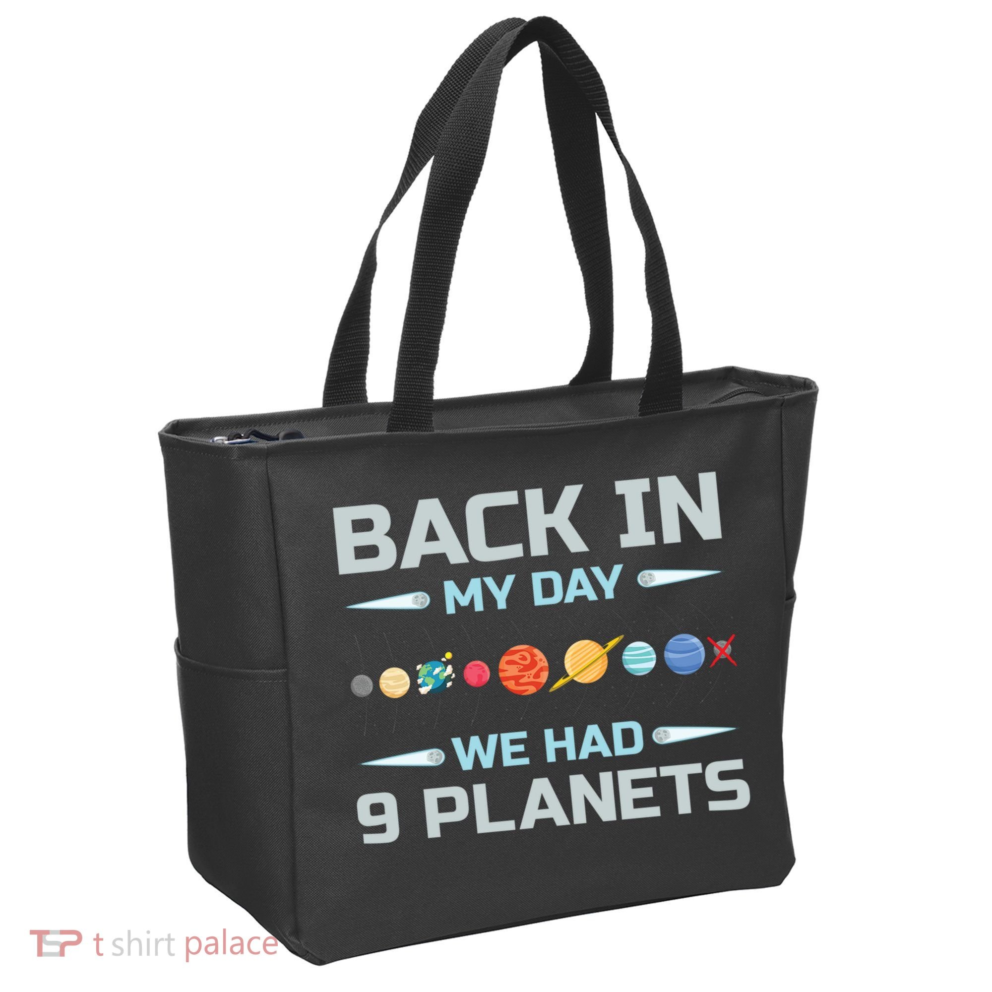 Solar System Astronaut Planets Spaceman Space Dwarf Tote Bag