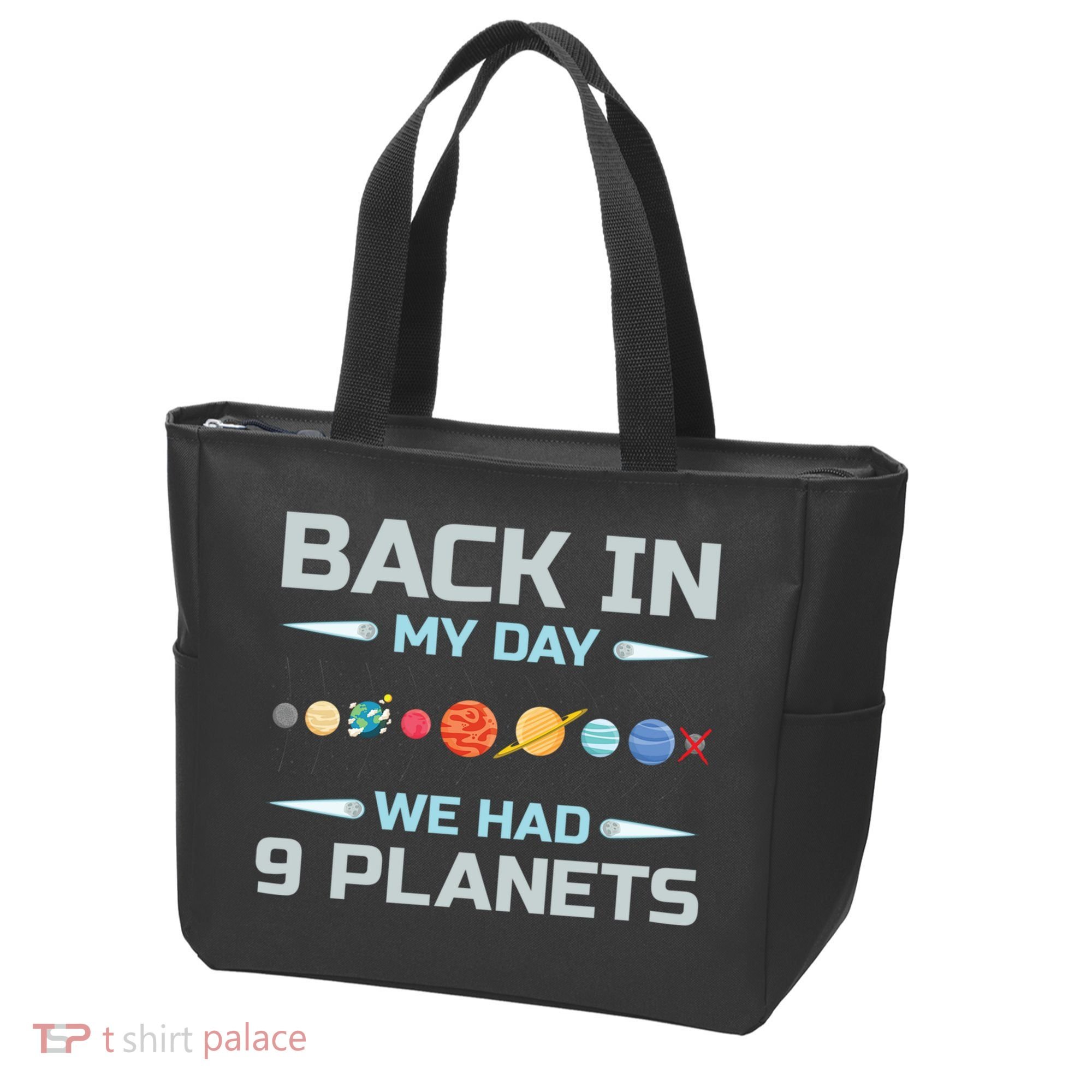 Solar System Astronaut Planets Spaceman Space Dwarf Tote Bag