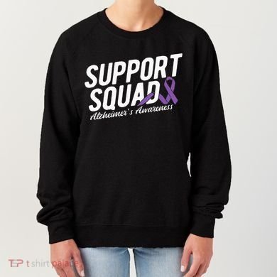 Support Squad Alzheimers Awareness Women's Sweatshirt