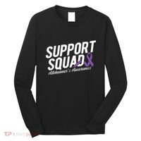 Support Squad Alzheimers Awareness Long Sleeve Shirt thumb 0