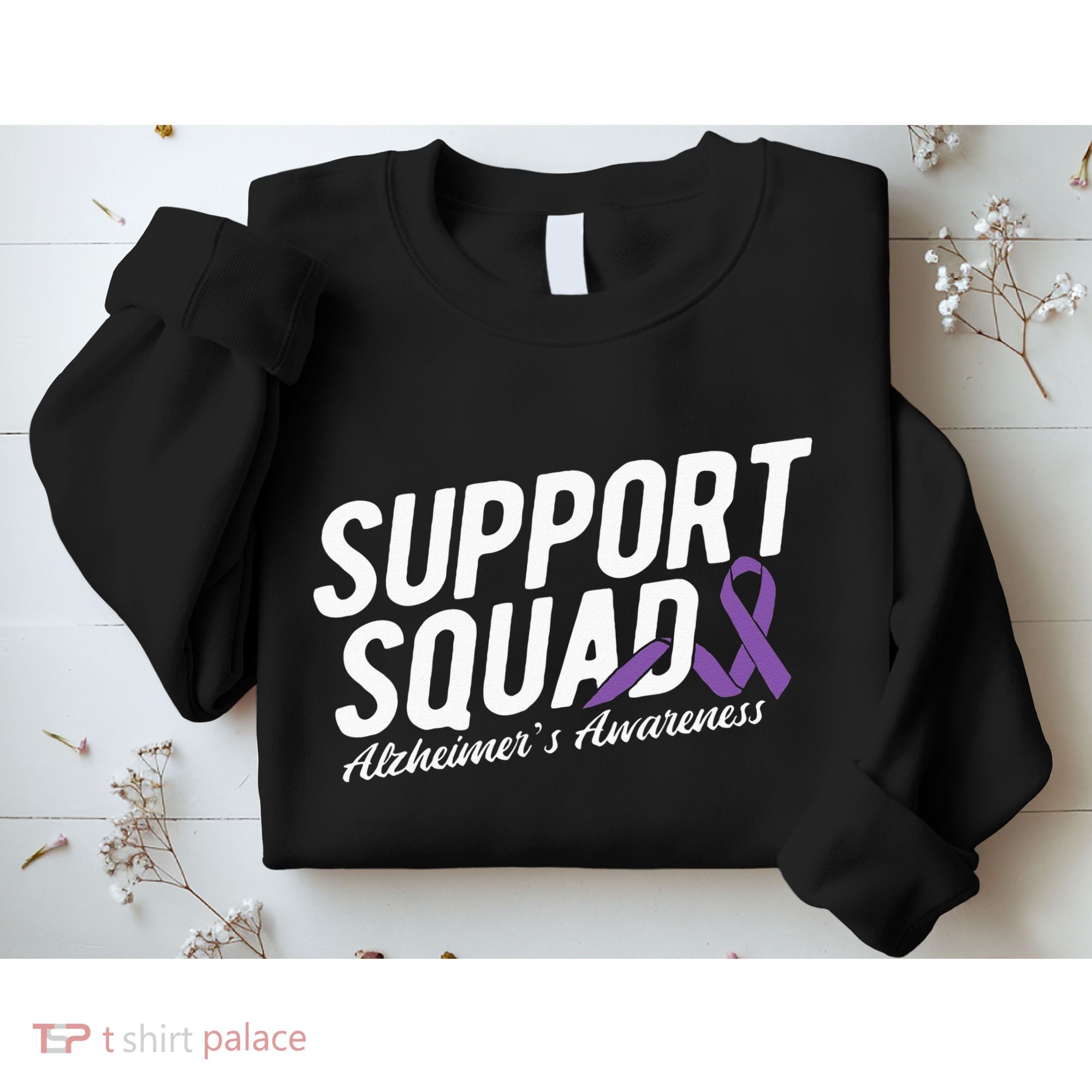 Support Squad Alzheimers Awareness Sweatshirt