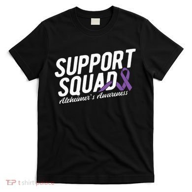 Support Squad Alzheimers Awareness T-Shirt