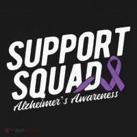 Support Squad Alzheimers Awareness Bucket Hat thumb 4