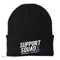 Support Squad Alzheimers Awareness Beanie thumb 0