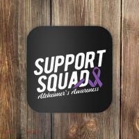 Support Squad Alzheimers Awareness Coaster thumb 0
