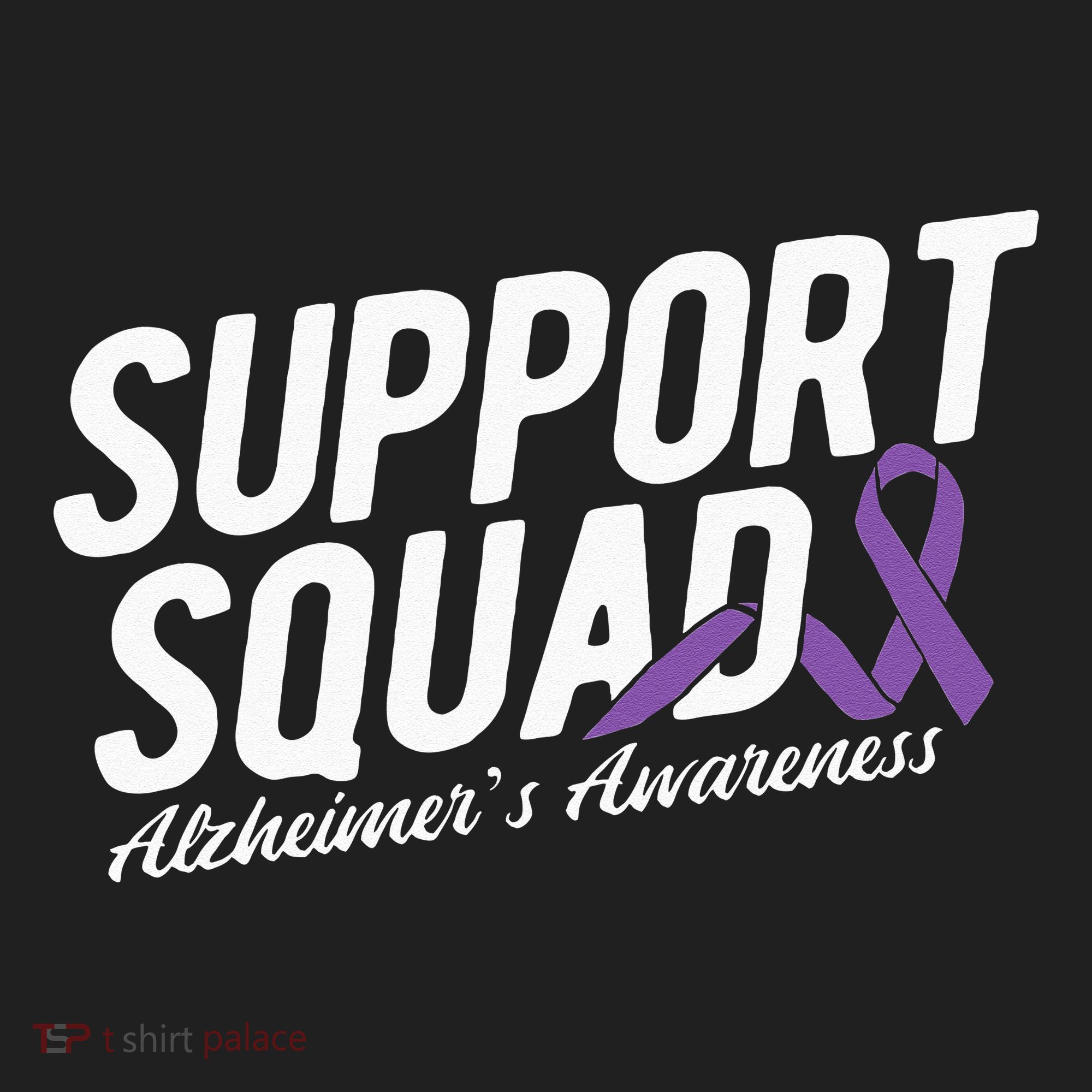 Support Squad Alzheimers Awareness Tumbler