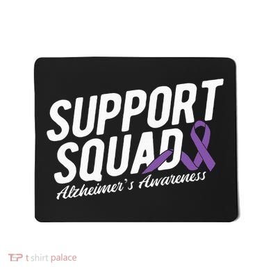 Support Squad Alzheimers Awareness Mousepad