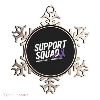 Support Squad Alzheimers Awareness Ornament