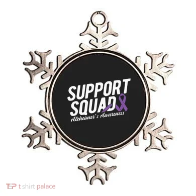 Support Squad Alzheimers Awareness Ornament