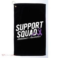 Support Squad Alzheimers Awareness Golf Towel thumb 0