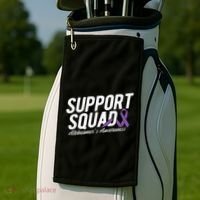 Support Squad Alzheimers Awareness Golf Towel thumb 2