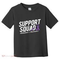 Support Squad Alzheimers Awareness Toddler T-Shirt thumb 0