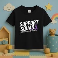 Support Squad Alzheimers Awareness Toddler T-Shirt thumb 3