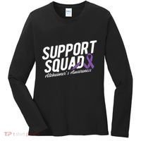 Support Squad Alzheimers Awareness Women's Long Sleeve Shirt thumb 0