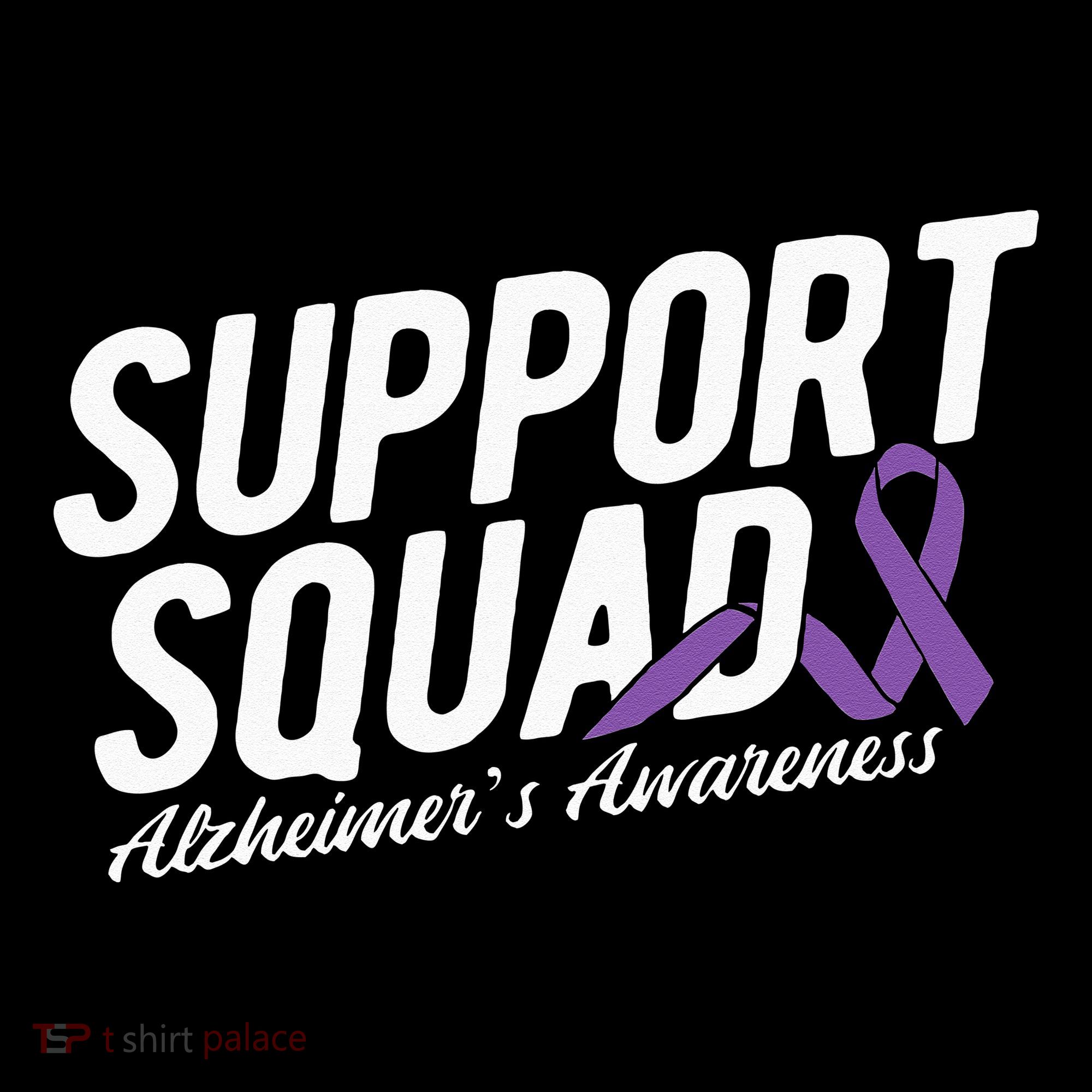 Support Squad Alzheimers Awareness Kids Sweatshirt