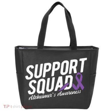 Support Squad Alzheimers Awareness Bag
