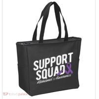 Support Squad Alzheimers Awareness Tote Bag thumb 2