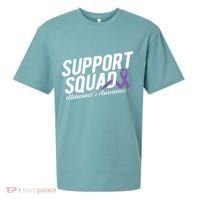 Support Squad Alzheimers Awareness Sueded Cloud Jersey T-Shirt thumb 0