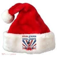 Stars Stripes And Equal Rights Patriotic Activist Santa Hat thumb 0