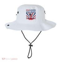 Stars Stripes And Equal Rights Patriotic Activist Bucket Hat thumb 0