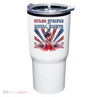 Stars Stripes And Equal Rights Patriotic Activist Tumbler thumb 0