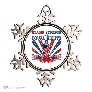 Stars Stripes And Equal Rights Patriotic Activist Ornament