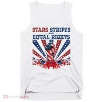 Stars Stripes And Equal Rights Patriotic Activist Tank Top thumb 0