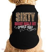 Sixty Sassy And A Bit Smart Assy - Wo 60th Birthday Doggie Tank thumb 0