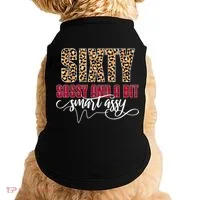 Sixty Sassy And A Bit Smart Assy - Wo 60th Birthday Doggie Tank thumb 0