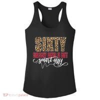 Sixty Sassy And A Bit Smart Assy - Wo 60th Birthday Ladies PosiCharge Competitor Racerback Tank thumb 0