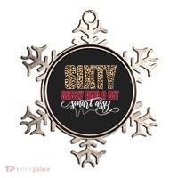 Sixty Sassy And A Bit Smart Assy - Wo 60th Birthday Ornament thumb 0