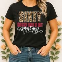 Sixty Sassy And A Bit Smart Assy - Wo 60th Birthday Women's T-Shirt thumb 2