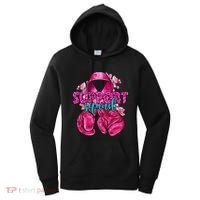 Support Squad Breast Cancer Awareness Boxing Gloves Women's Hoodie thumb 0