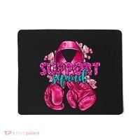 Support Squad Breast Cancer Awareness Boxing Gloves Mousepad thumb 0