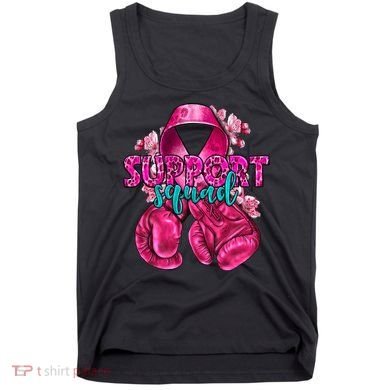 Support Squad Breast Cancer Awareness Boxing Gloves Tank Top