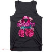 Support Squad Breast Cancer Awareness Boxing Gloves Tank Top thumb 0