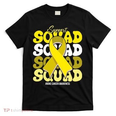 Support Squad Bone Cancer Awareness T-Shirt