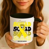 Support Squad Bone Cancer Awareness Coffee Mug thumb 3