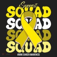 Support Squad Bone Cancer Awareness Beanie thumb 2