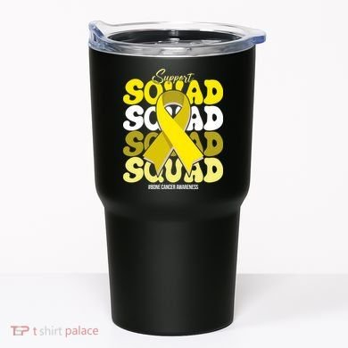 Support Squad Bone Cancer Awareness Tumbler