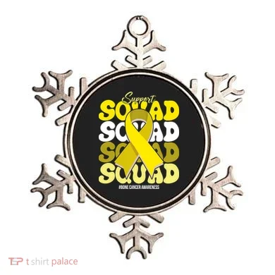 Support Squad Bone Cancer Awareness Ornament