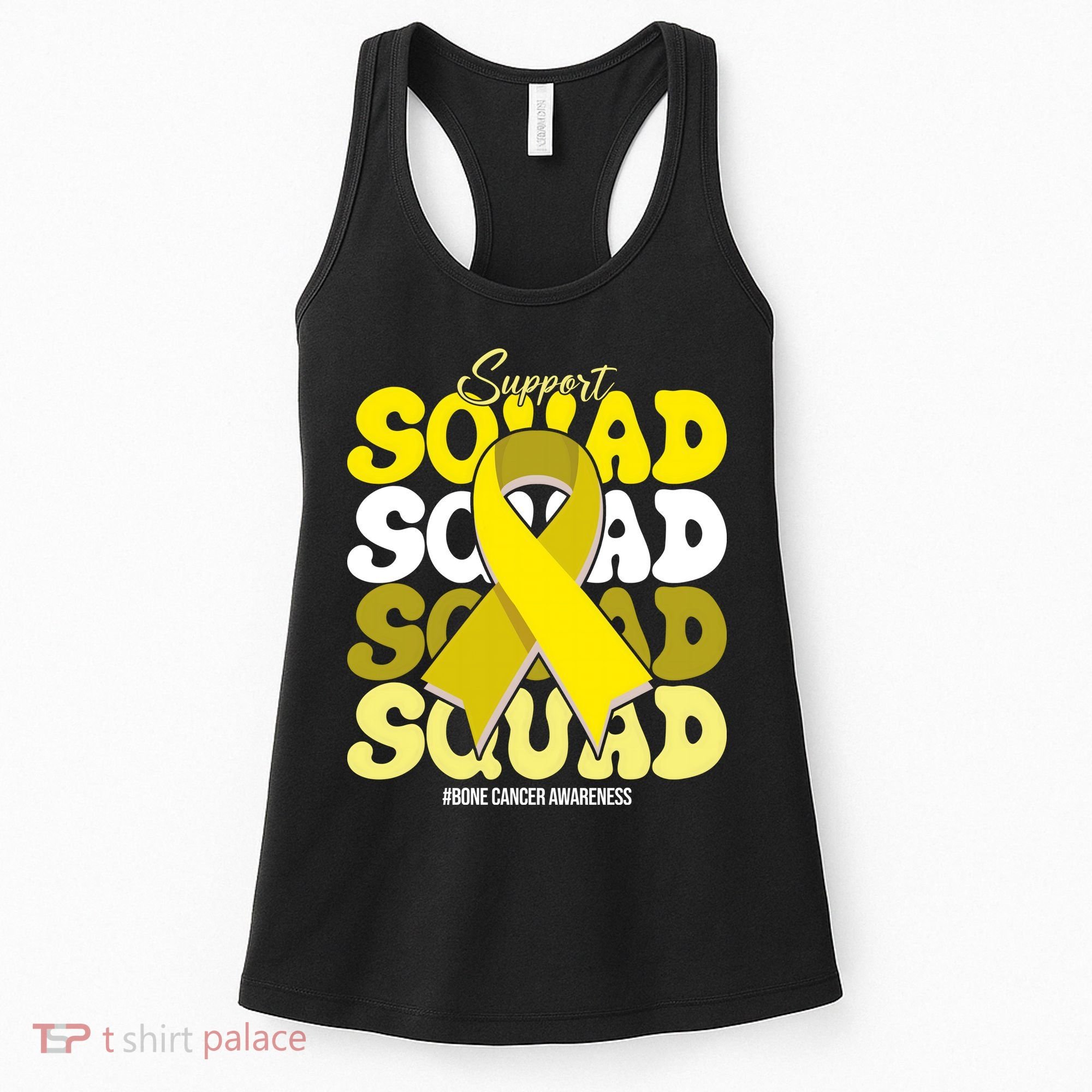 Support Squad Bone Cancer Awareness Women's Tank Top