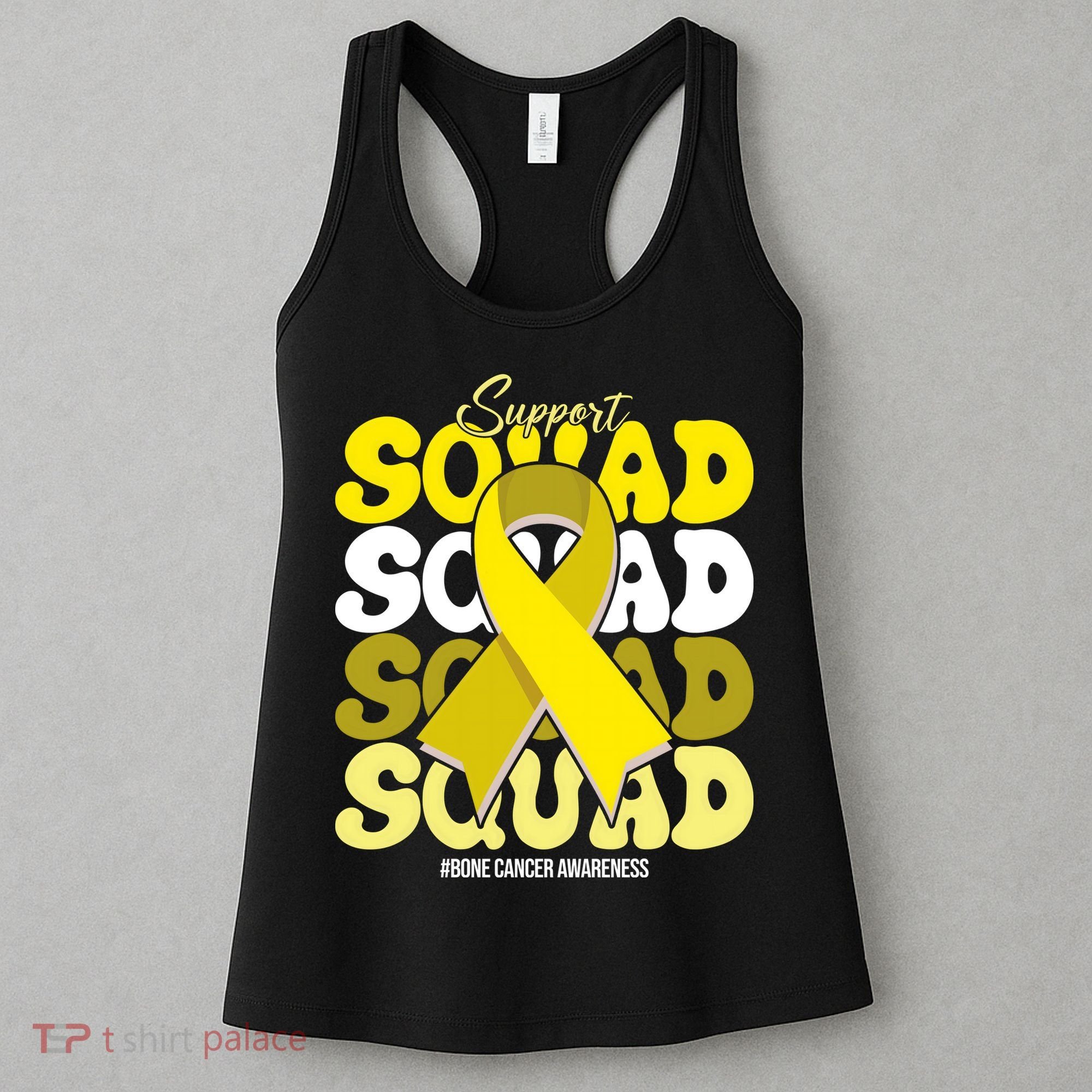 Support Squad Bone Cancer Awareness Women's Tank Top