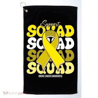 Support Squad Bone Cancer Awareness Golf Towel