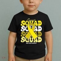 Support Squad Bone Cancer Awareness Toddler T-Shirt thumb 2